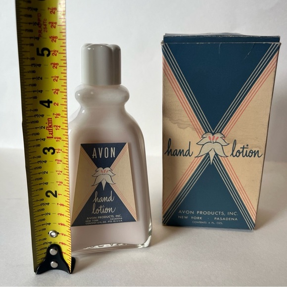 Vintage 1951 Avon Hand Lotion Glass Bottle Collectible ~RARE! - Picture 5 of 5